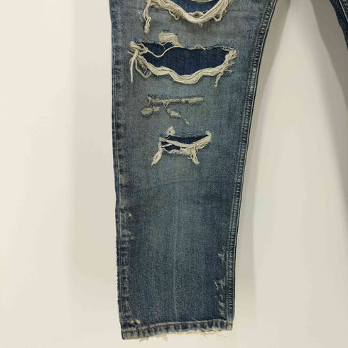 ディーゼル DIESEL 00s D-FINING Y2K ダメージ加工 デストロイ クラッシュデニムパンツ メンズ W36 L30