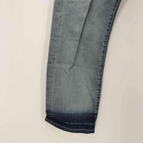 ディーゼル DIESEL 00s D-VIKER Y2K ダメージ加工 ボタンフライ ストレートデニム メンズ W32 L32