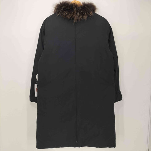 ユナイテッドアローズグリーンレーベルリラクシング UNITED ARROWS green label relaxing FM 2WAY ファー ノーステッチ ダウン コート レディース JPN:38