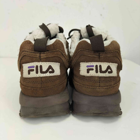 フィラ FILA DISRUPTOR II SHEARLING ディスラプター 2 シェアリング スニーカー 厚底 ボア レディース JPN:23.5