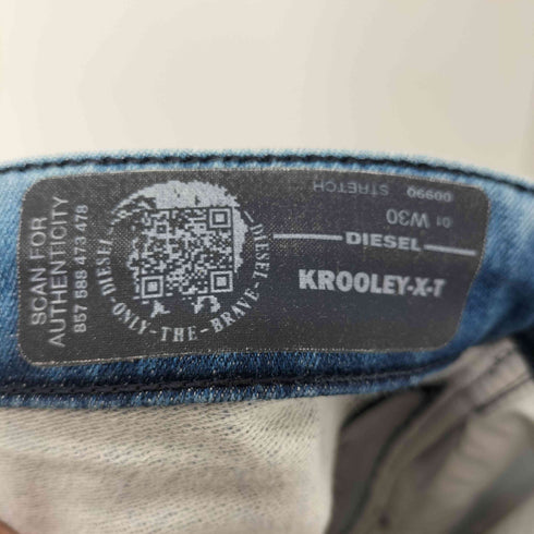 ディーゼル DIESEL 00s KROOLEY-X-T Y2K ダメージ加工 ジョグジーンズ メンズ 30