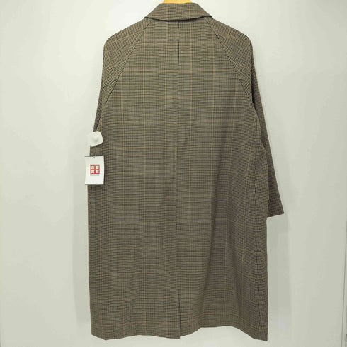 オーシバル ORCIVAL 千鳥格子 ラグラン ウール ステンカラーコート レディース 1