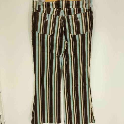 Fossil マルチストライプ ベロアライク フレアパンツ メンズ 8