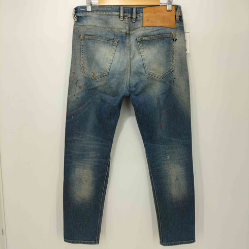 ディーゼル DIESEL 00s D-VIDER CARROT Y2K ダメージ/ペイント加工 デニムパンツ メンズ W32 L30