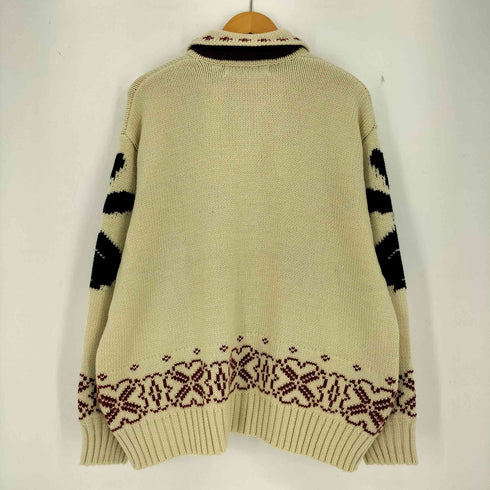 ジーユー GU フルジップ ニット ジャケット ダブルジップ メンズ JPN:XL