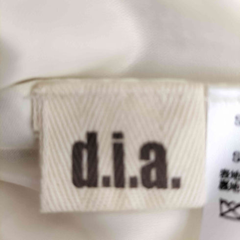 d.i.a. フェイクファー ジップパーカー フーディ― ブルゾン レディース FREE