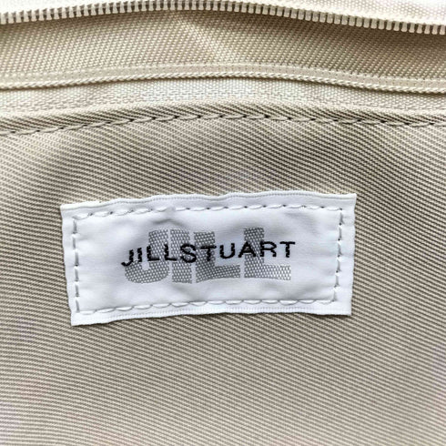 ジルバイジルスチュアート JILL by JILLSTUART キャンバス フリル ショルダー トート バッグ レディース FR