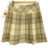 バーバリーブルーレーベル BURBERRY BLUE LABEL ウール混 チェック柄 プリーツ ミニスカート レディース EUR:38