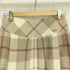 バーバリーブルーレーベル BURBERRY BLUE LABEL ウール混 チェック柄 プリーツ ミニスカート レディース EUR:38