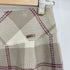 バーバリーブルーレーベル BURBERRY BLUE LABEL ウール混 チェック柄 プリーツ ミニスカート レディース EUR:38