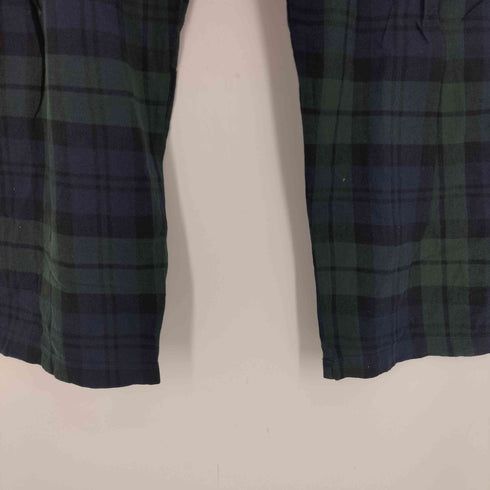 ポロラルフローレン POLO RALPH LAUREN 90S ポニー刺繍 タータンチェック パジャマ イージーパンツ メンズ L/G/G