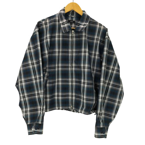 ビームス BEAMS 25SS ショート チェック ブルゾン ジャケット メンズ JPN:M