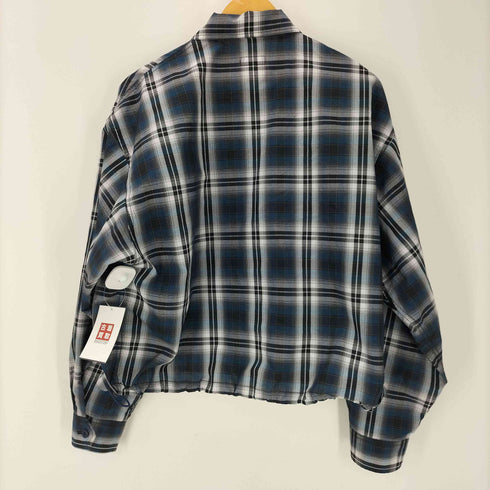 ビームス BEAMS 25SS ショート チェック ブルゾン ジャケット メンズ JPN:M