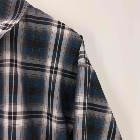 ビームス BEAMS 25SS ショート チェック ブルゾン ジャケット メンズ JPN:M