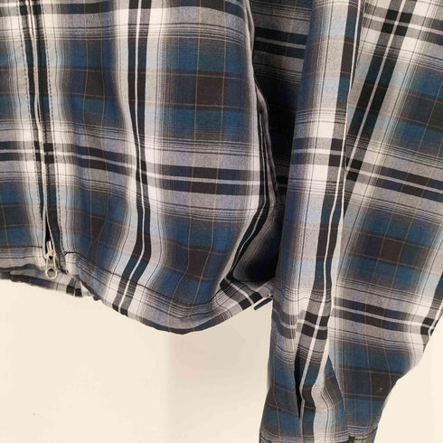 ビームス BEAMS 25SS ショート チェック ブルゾン ジャケット メンズ JPN:M