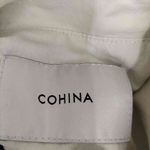 コヒナ COHINA ドロストマウンテンパーカーコート レディース FREE