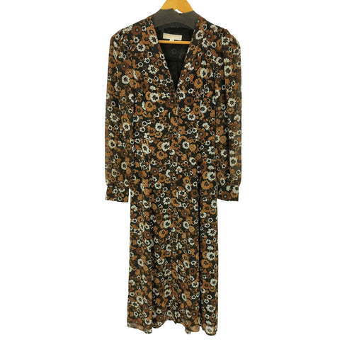 マイケルマイケルコース Michael Michael Kors Floral Georgette Shirtdress レディース XXS