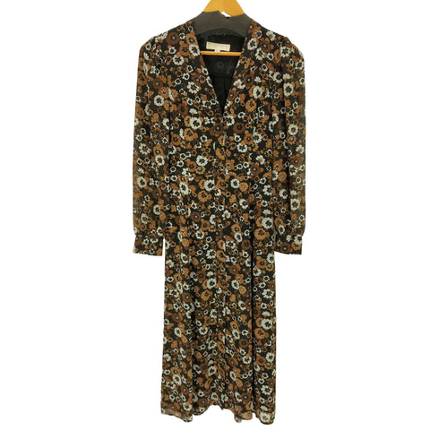 マイケルマイケルコース Michael Michael Kors Floral Georgette Shirtdress レディース XXS