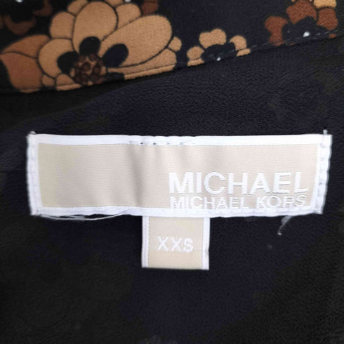 マイケルマイケルコース Michael Michael Kors Floral Georgette Shirtdress レディース XXS