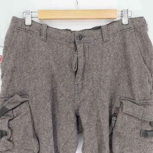 クラブモナコ CLUB MONACO ナイロン昆 ウール カーゴパンツ Y2K メンズ 34