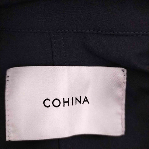 コヒナ COHINA フード付きライトトレンチフレアコート レディース REGULAR