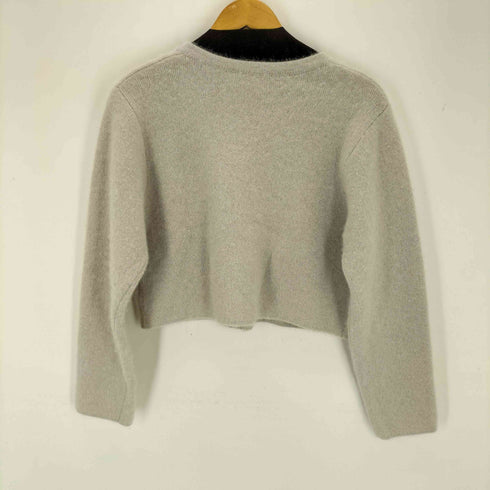 コヒナ COHINA フォックスアンゴラダブルフェイスニットジャケット レディース ONE SIZE