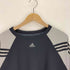 アディダス adidas 00S 切替 バイカラー L/S クルーネック Tシャツ メンズ import:XL