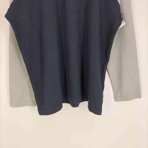 アディダス adidas 00S 切替 バイカラー L/S クルーネック Tシャツ メンズ import:XL