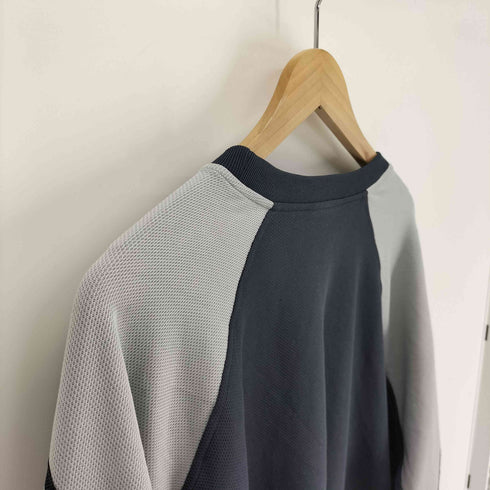 アディダス adidas 00S 切替 バイカラー L/S クルーネック Tシャツ メンズ import:XL