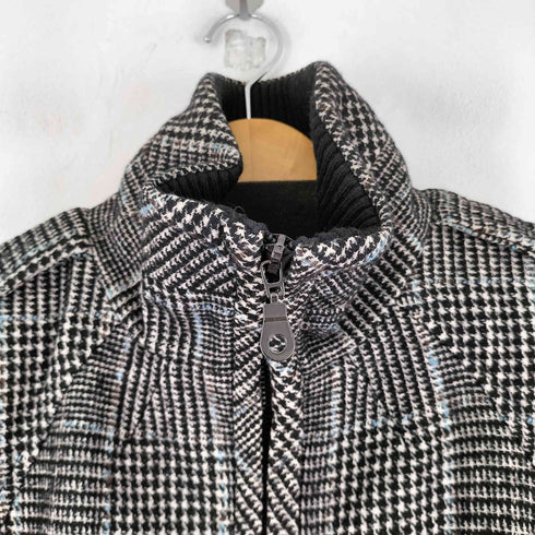 ザラ ZARA 千鳥格子 ウール ブルゾン レディース US L