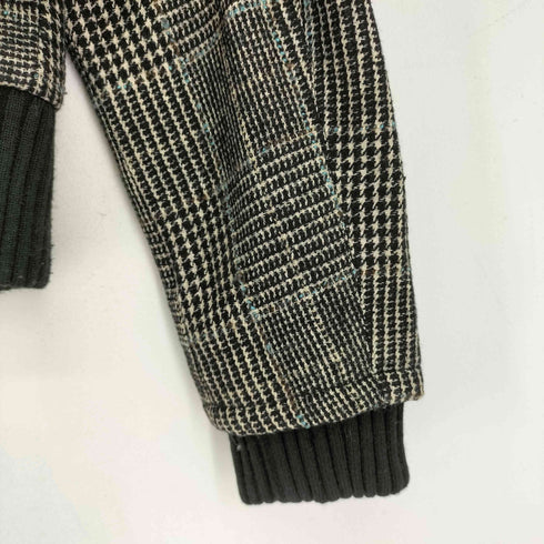 ザラ ZARA 千鳥格子 ウール ブルゾン レディース US L
