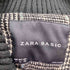 ザラ ZARA 千鳥格子 ウール ブルゾン レディース US L