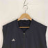 アディダス adidas 00S 切替 バイカラー ジップアップ メッシュ ベスト ワンポイント トレフォイルロゴ メンズ import:XL
