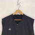 アディダス adidas 00S 切替 バイカラー ジップアップ メッシュ ベスト ワンポイント トレフォイルロゴ メンズ import:XL