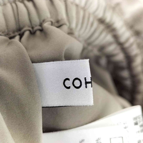コヒナ COHINA ナローサテンドロストスカート レディース SHORT