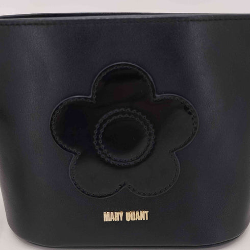マリークワント MARY QUANT パールデコレーション 2way ショルダー ハンドバッグ レディース