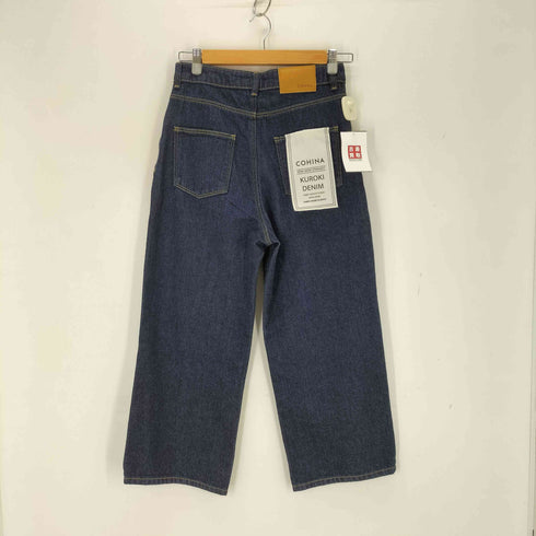コヒナ COHINA KUROKI DENIM セミワイドストレート レディース SHORT-S