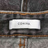 コヒナ COHINA KUROKI DENIM フレアワイド レディース SHORT-XS