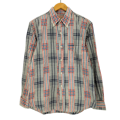 シュガーケーン SUGAR CANE ボタンダウン チェックマルチカラー シャツ メンズ JPN:M