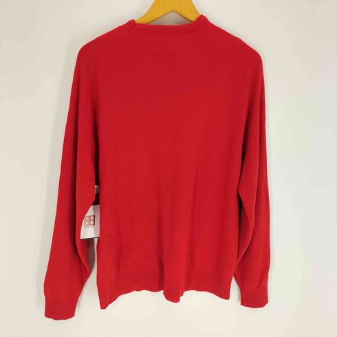 pinestate 70-80S Vネック プルオーバー ニット 企業 パフォーマンスロゴ メンズ IXL