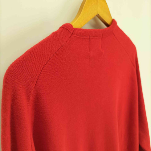 pinestate 70-80S Vネック プルオーバー ニット 企業 パフォーマンスロゴ メンズ IXL