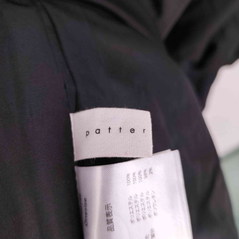 アンティカ antiqua Big Zipper Long Coat レディース ONE SIZE