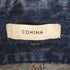 コヒナ COHINA ダブルウエストシームデニム レディース SHORT-XS