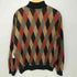 アルフレッドダナー ALFRED DUNNER 90s USA製 アーガイル ポロ ニット セーター レディース import:M