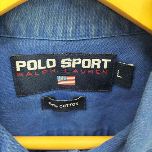 ポロスポーツラルフローレン POLO SPORT RALPH LAUREN 90S US-67 L/S ウエスタン ワーク シャツ メンズ import:L