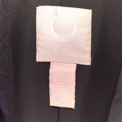 ステューシー Stussy 90-00s ウール ジップアップジャケット レディース import:XS