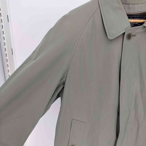 バーバリーズ BURBERRYS 80-90S OLD 裏地 ノバチェック 玉蟲 比翼 バルカマーン コート トレンチコート メンズ