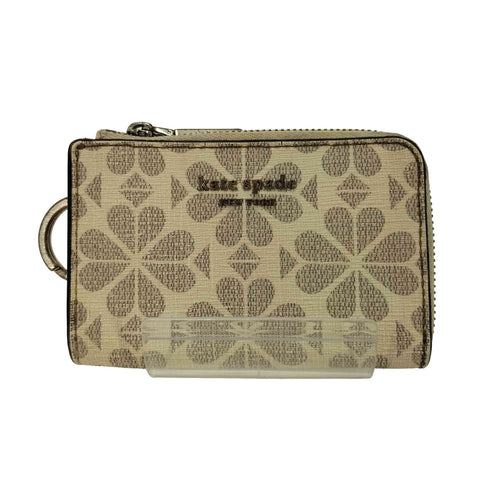 ケイトスペード Kate spade スペード フラワー コーテッド キャンバス キー ポーチ 小銭入れ レディース