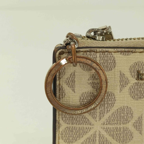 ケイトスペード Kate spade スペード フラワー コーテッド キャンバス キー ポーチ 小銭入れ レディース