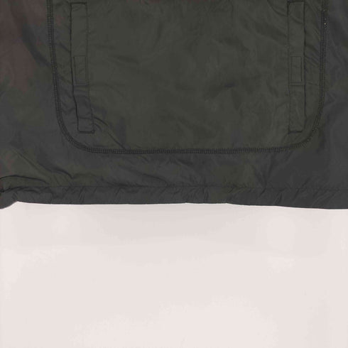 トミーヒルフィガー TOMMY HILFIGER 90-00S ATHLETICS 裏地フリース リバーシブルナイロン ハーフジップ ベスト カンガルーポケット メンズ JPN:1